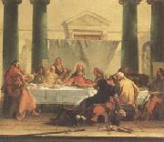 Giovanni Battista Tiepolo The Last Supper (mk05) USA oil painting reproduction
